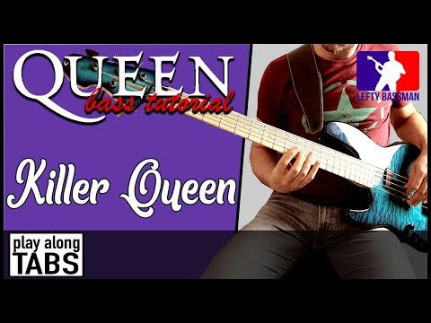 queen---killer-queen-///-bass-line-[play-along-tabs]-[instrumental]