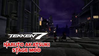Tekken 7 - Naruto Akatsuki Stage Mod (Amegakure V2)