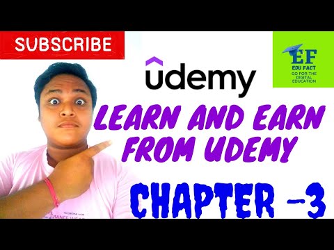 Chapter 3 | Learn and Earn from udemy |  Edu fact |