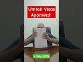 umrah started from Pakistan