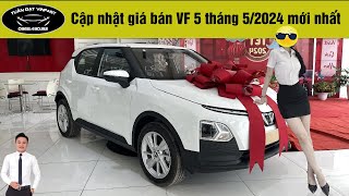 Cập nhật bảng giá xe VF 5 tháng 5/2024 - Giá xe VF 5 mới nhất | Tuấn Đạt VinFast