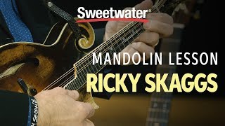 Video thumbnail of "Ricky Skaggs Mandolin Lesson"
