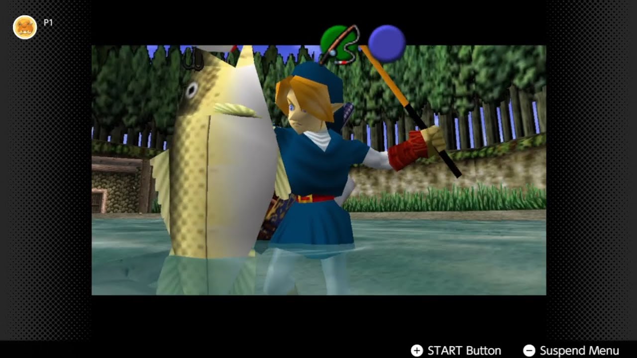 Let's Play Zelda Ocarina of Time [Part 10] Ice Cavern + Fishing