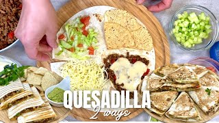 My Family Loves this Recipe | Cheesy Beef Quesadillas