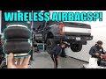 WIRELESS AIRBAGS FOR THE SUPERDUTY! (Plus job site update)