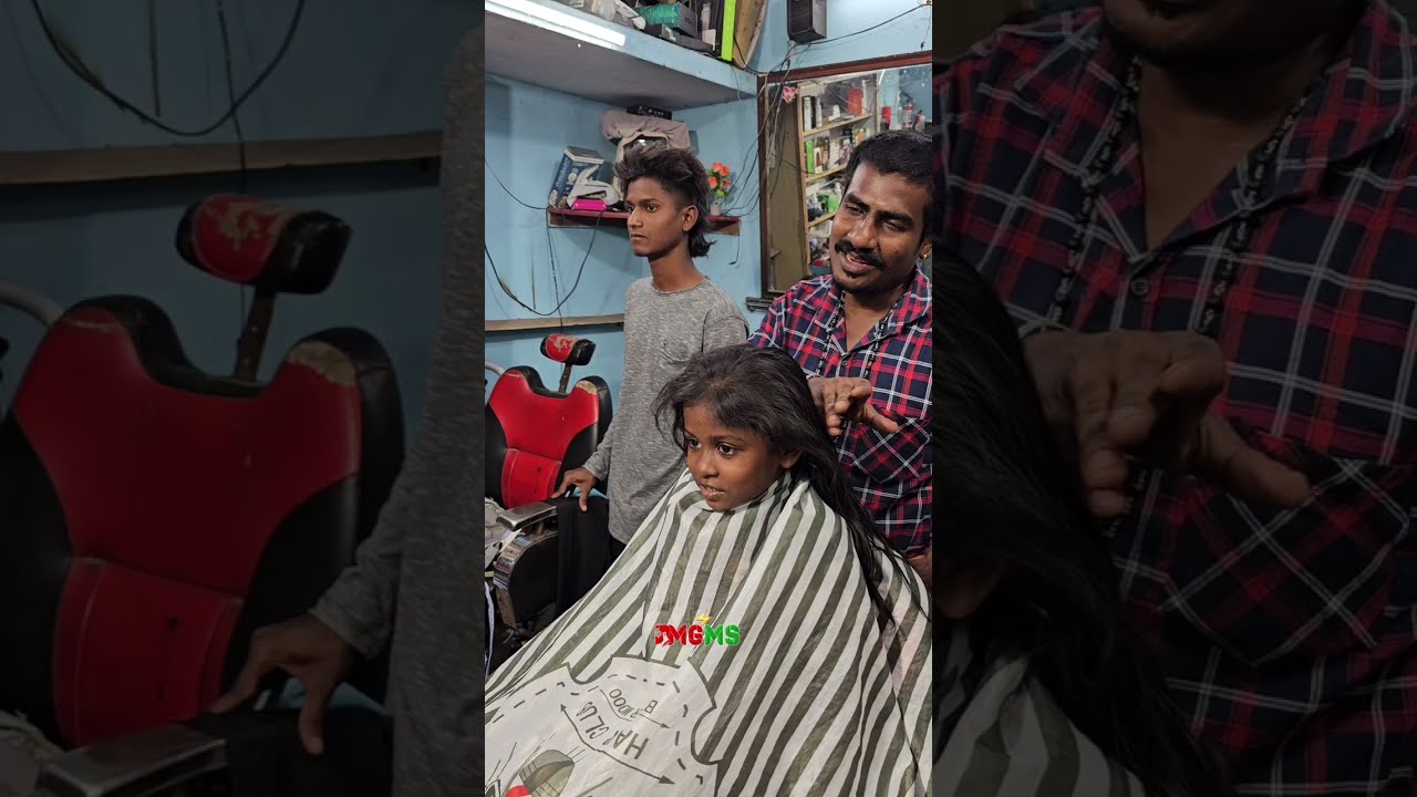 ⚡4 years long hair😱 haircut ஆ வாயடி 🤣 பேத்தா புல்லா | mgms tamil