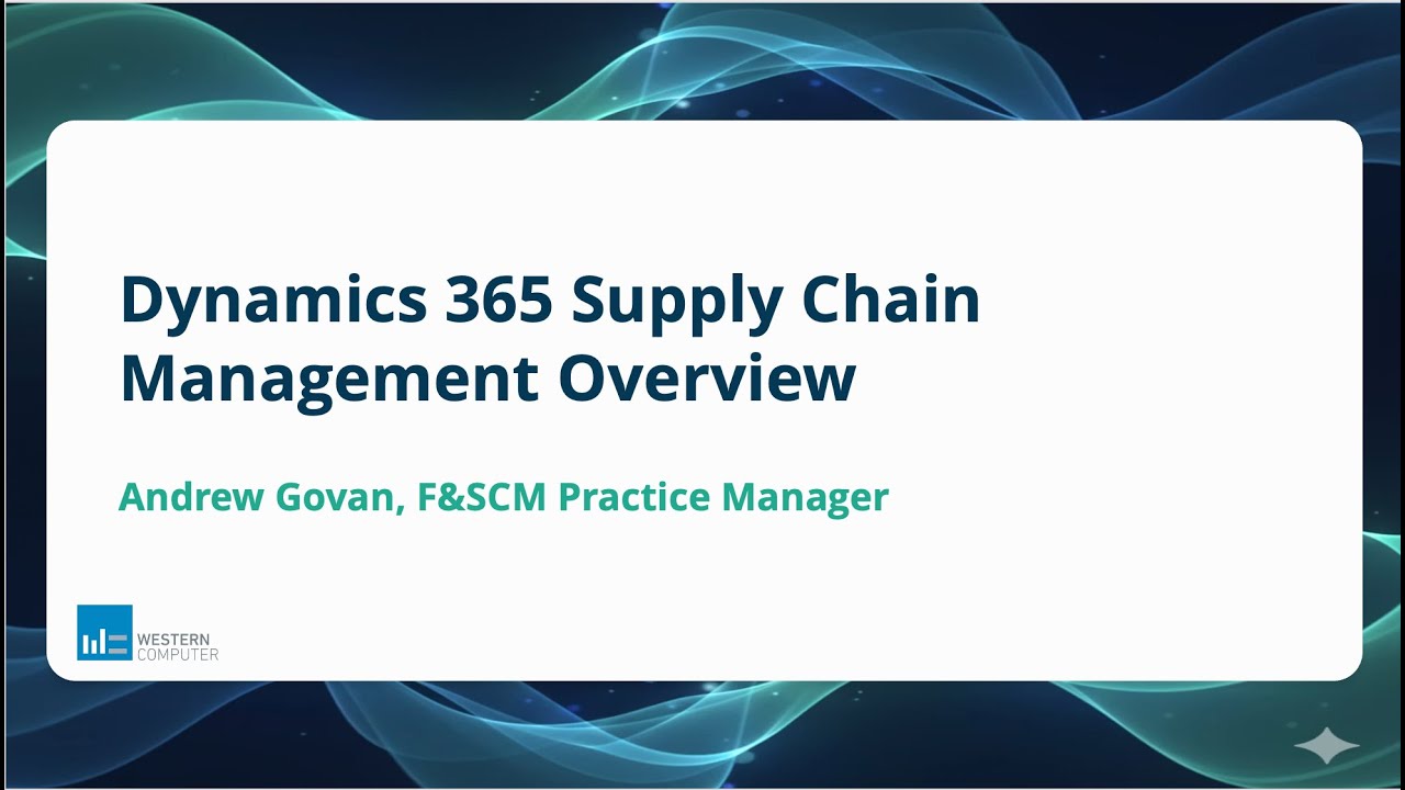 Dynamics 365 Supply Chain Management - 2026 - YouTube