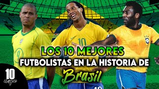 Los 10 mejores futbolistas en la historia de brasil | Top 10