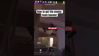Easiest way to get the other team in siege #r6 #r6siege #shorts