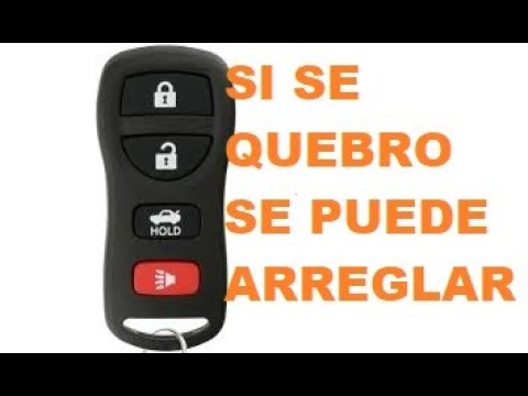 ARREGLAR CONTROL REMOTO QUEBRADO DE CARRO - LIFE HACK YouTube