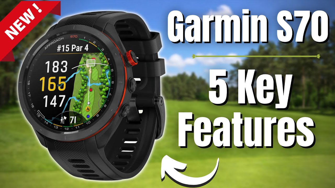 Relógio Smartwatch Garmin Approach S70