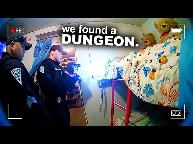 Hero Cops Save Kids Trapped in House of Horrors class=