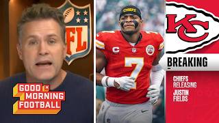 GMFB | "Smart pickup by the Kansas City" - Kyle on Chiefs acquire Justin Fields in blockbuster trade