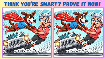 99% FAIL This Spot The Difference Challenge! Can YOU Find All 5? 🤯🔍#Only1PercentCanDoThis#PuzzleFun