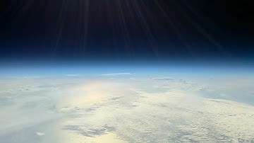 Raspberry PI in stratosphere with high altitude balloon - Launch and flight videos