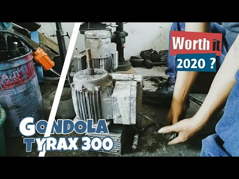 Bongkar Mesin Gondola  TYRAX 300 YouTube