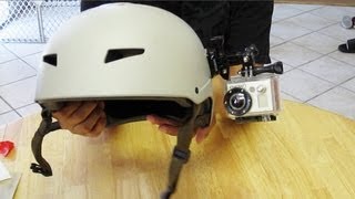 How to Side Mount a GoPro camera to a MTB Helmet