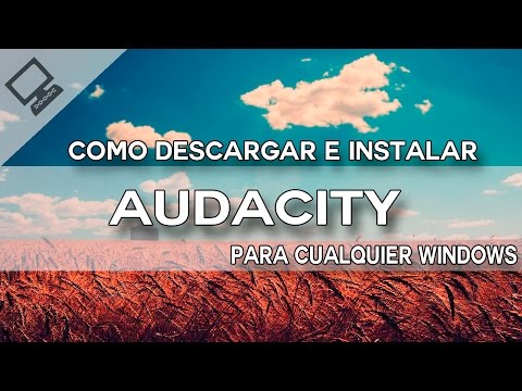 Descargar Audacity Portable Para windows  7,8,8.1,10  En 
