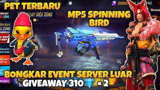 ( GIVEAWAY ) BONGKAR EVENT SERVER LUAR BAKAL DATANG | FREE FIRE MALAYSIA️