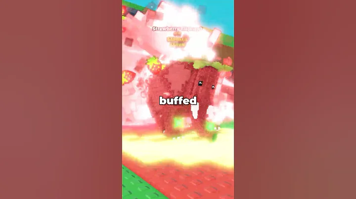 The Strawberry Elephant Got Buffed in Steal a Brainrot...