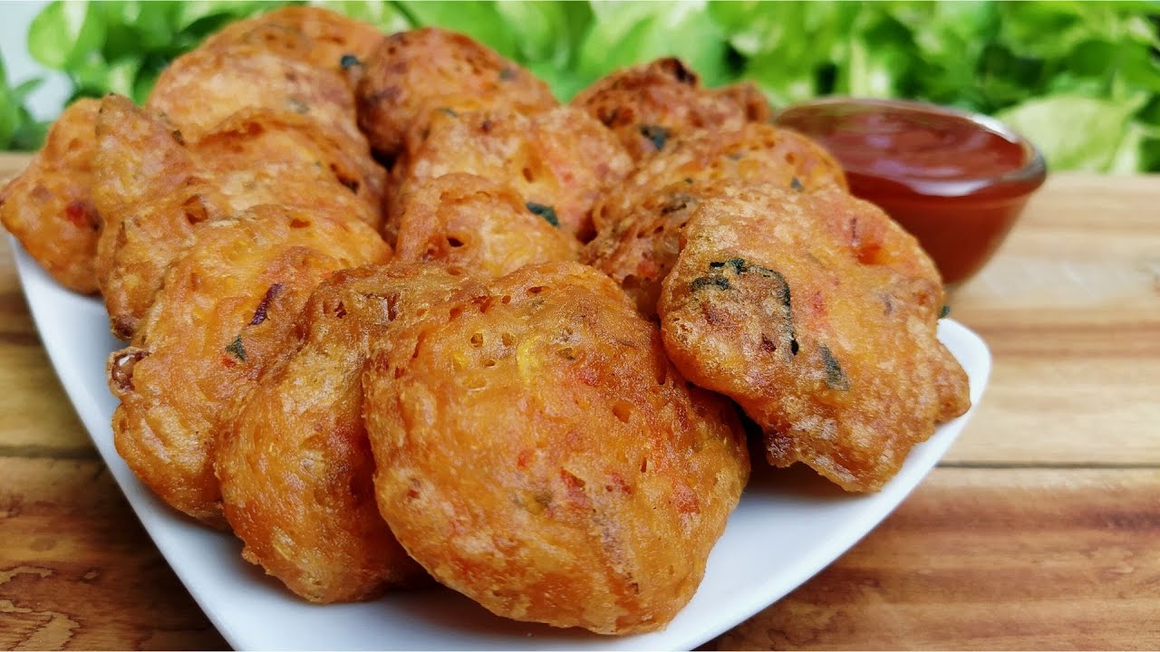 Best Evening Snacks Recipe Chawal ke aate ke Pakode Recipe in Hindi