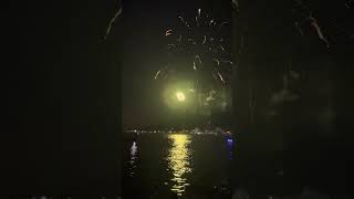 Fireworks on Greenwood Lake, July 1, 2023