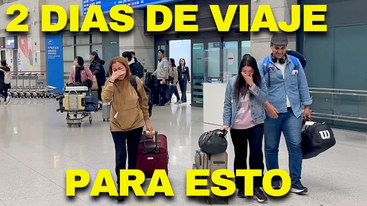 Mi Mama LLEGÓ a Corea del Sur por PRIMERA VEZ Y conoce a mi Prometida Coreana 🇰🇷❤️