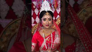 Real Bridal Makeover ✨ #bride #bridalmakeup #bridal #bengalibride