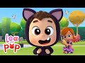 Pussy Cat Pussy Cat and Animal Sounds | Happy Songs with Lea and Pop