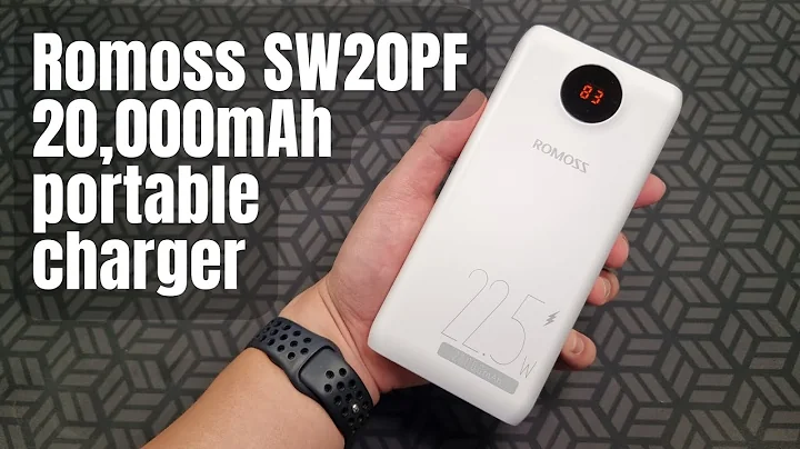 Romoss SW20PF 20,000mAh portable charger - My Unboxing