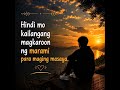Minsan, akala natin kailangan natin ng marami para sumaya.