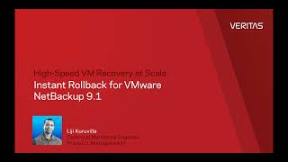 NetBackup Instant Rollback for VMware