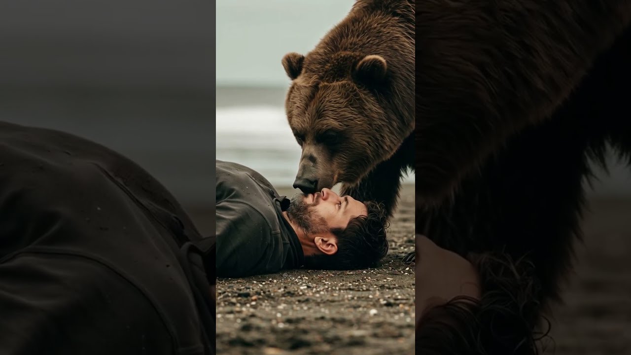 Man PLAYS DEAD To ESCAPE BEAR And You WON T BELIEVE What Happens Next 