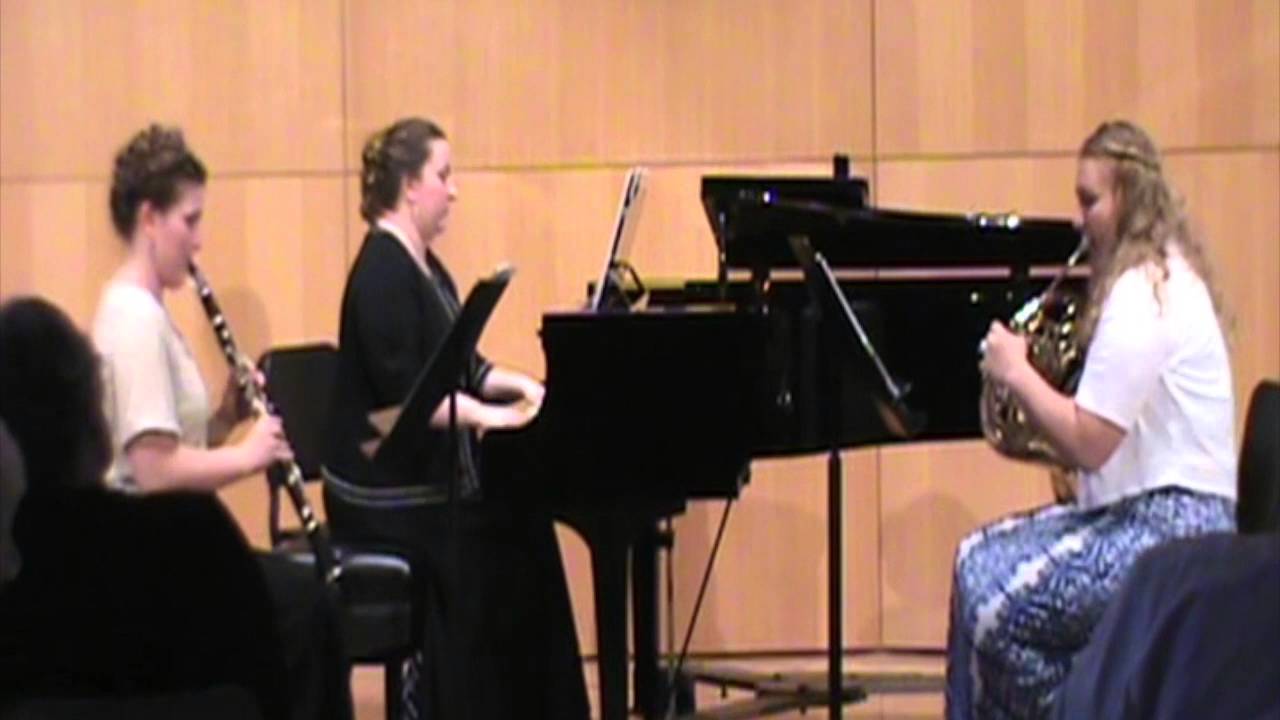 Trio for Piano, and Horn YouTube