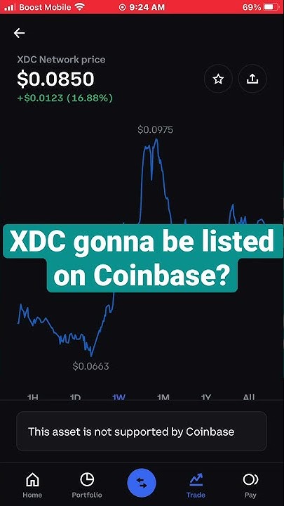 Coinbase new listing is gonna be XDC 🚀🚀🚀🥶 - YouTube