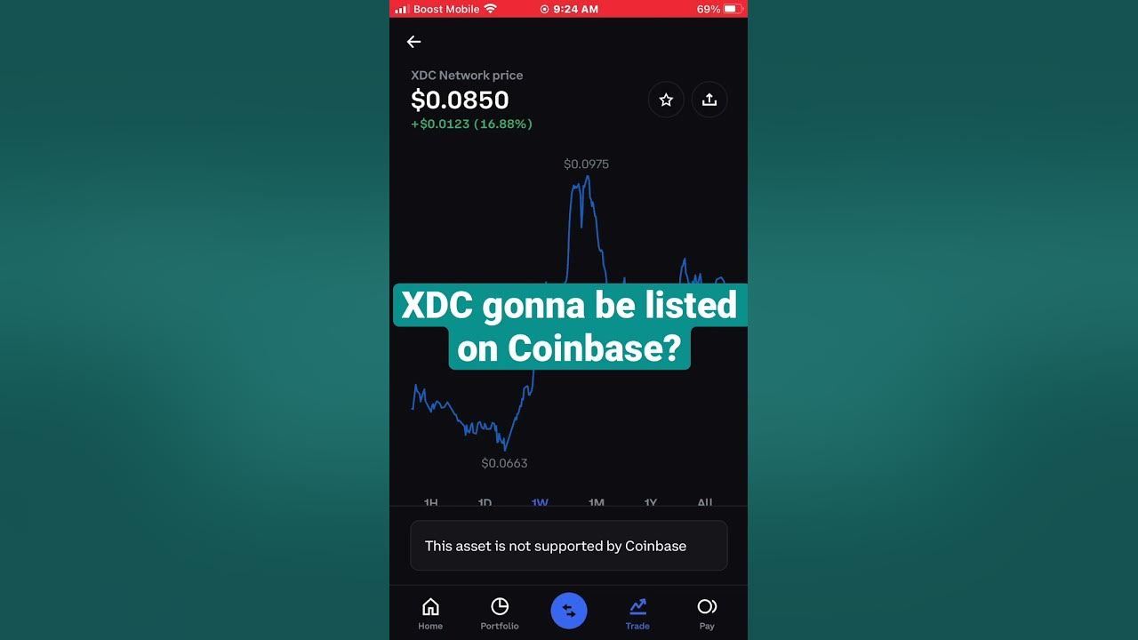 Coinbase new listing is gonna be XDC 🚀🚀🚀🥶 - YouTube