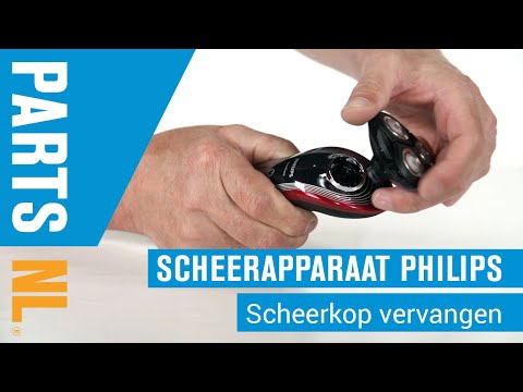 Scheerkop vervangen van Philips scheerapparaat, PartsNL uitleg