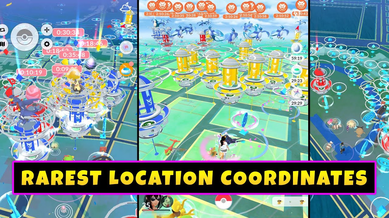 Best Pokemon Go locations/coordinates to spoof