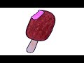 How to draw a chocobar candy  chocobar candy drawing very easy 