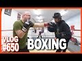 Training at Tiller&#39;s Boxing Gym! CBC &amp; Fullscreen Meetup - Ken&#39;s Vlog #650