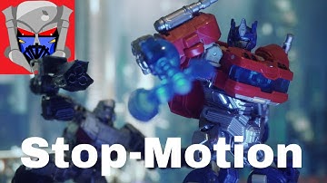 Transformers ONE Optimus Prime VS Megatron Final Battle in Stop Motion!