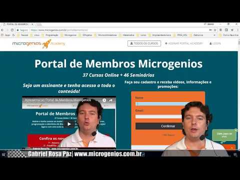 Portal de Membros Microgenios - Pacote Especial para Empresas e Grupos