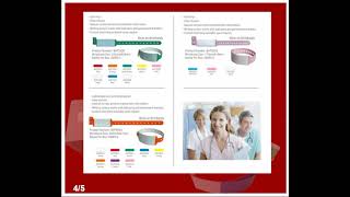 Patient identification wristbands. One time use only.