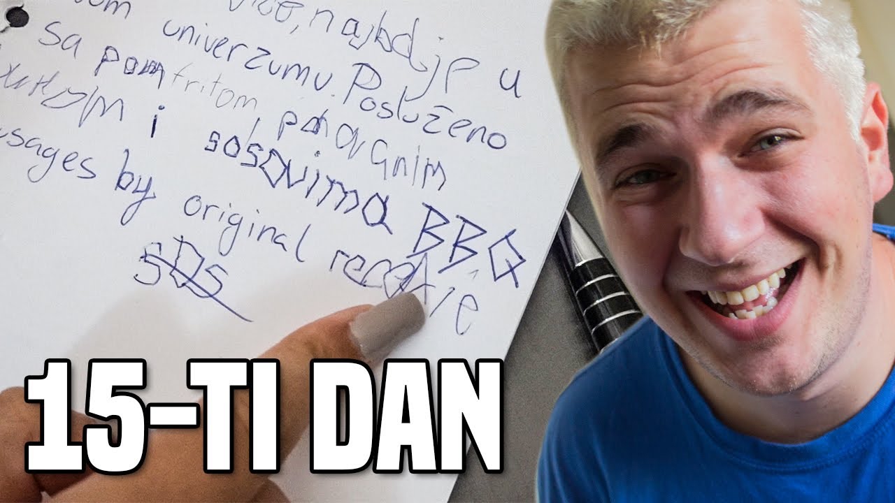 NAUČILI SMO DA PIŠEMO LEVOM RUKOM!