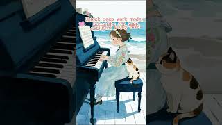 BPiano Golden Grass Sunset Focus|夕焼け草原・理系勉強+穏やか助眠 / Deep Focus Grassland BGM for Science Study
