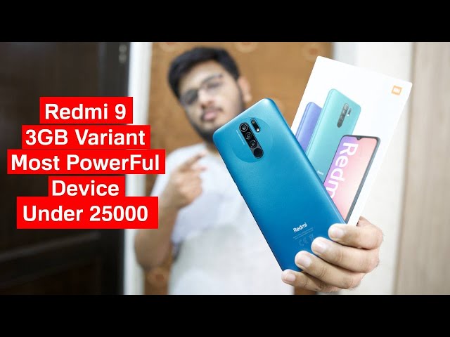 Xiaomi Redmi 9 Unboxing 3GB/32GB | Most Powerful Phone Under 25000