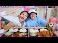 TONKATSU + CHEESE KATSU ft. BROTHER BEE l MUKBANG