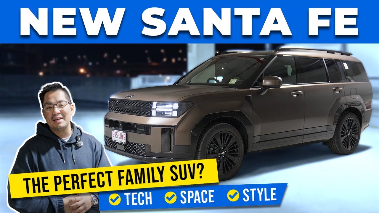 2024 Hyundai Santa Fe Hybrid Calligraphy Review Australian First Look