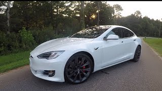 New raven tesla model s p100d gets vbox tested in the 1/4 mile, 1/8th
60' time and 0-60mph.