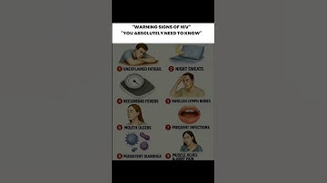 warning signs of HIV #HIV #facts #healthylifestyle #healthtips #healthylifestyle #shorts #shortvideo